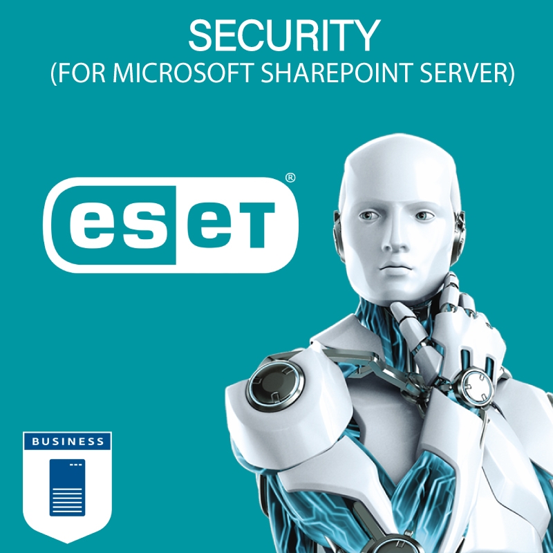ESET Security for Microsoft SharePoint Server (Per User) - 100 - 249 Seats - 1 Year (Renewal) Microsoft Exchange ESET Security for Microsoft SharePoint Server (Per User) - 100 - 249 Seats - 1 Year (Renewal) Microsoft Exchange