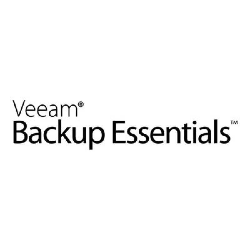 Veeam Backup Essentials + Support (1 year) - includes 5 instances/licenses - V-ESSVUL-0I-SU1YP-00 