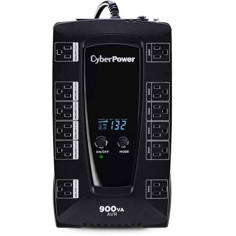 CyberPower AVRG900LCD LCD & AVR UPS System Intelligent LCD Series CyberPower AVRG900LCD LCD & AVR UPS System Intelligent LCD Series