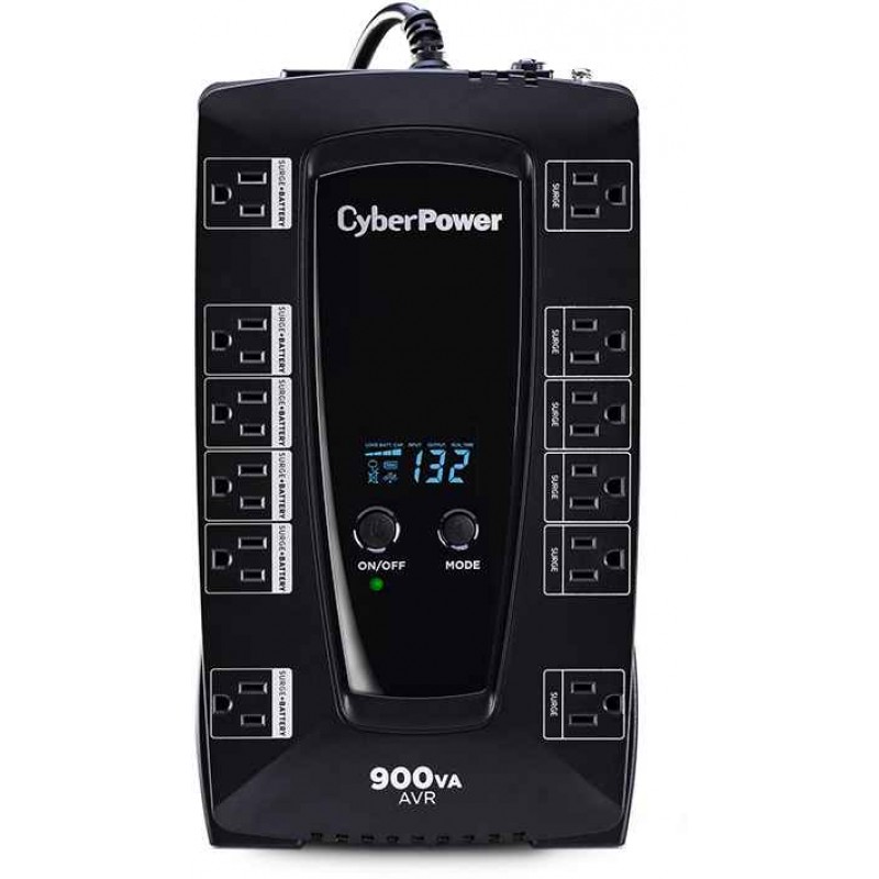 CyberPower AVRG900LCD LCD & AVR UPS System Intelligent LCD Series