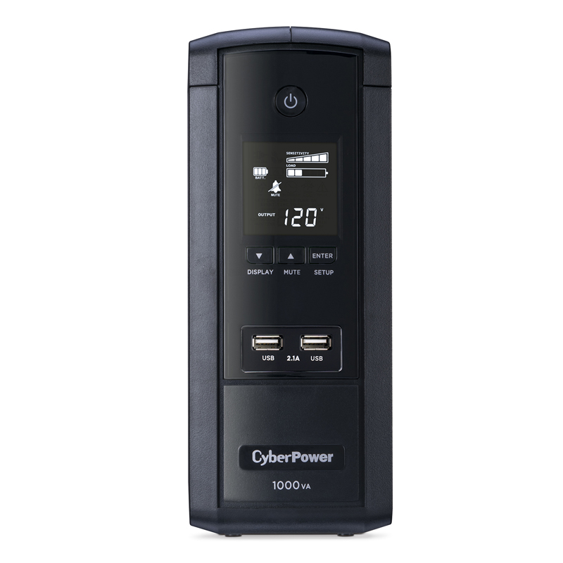CyberPower BRG1000AVRLCD LCD & AVR UPS System Intelligent LCD Series CyberPower BRG1000AVRLCD LCD & AVR UPS System Intelligent LCD Series