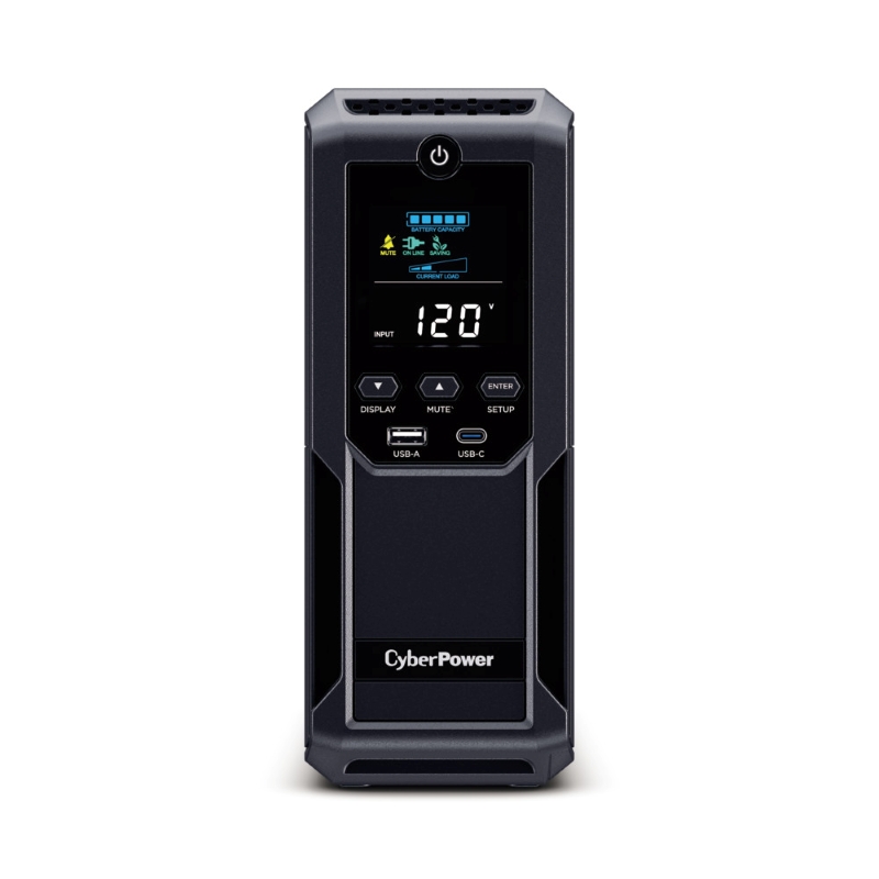 CyberPower BRG1500AVRLCD AVR UPS System Intelligent LCD Series