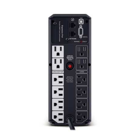 CyberPower BRG1500AVRLCD AVR UPS System Intelligent LCD Series