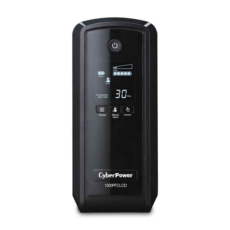 CyberPower CP1000PFCLCDTAA 10 Outlets Mini-Tower TAA-Compliant