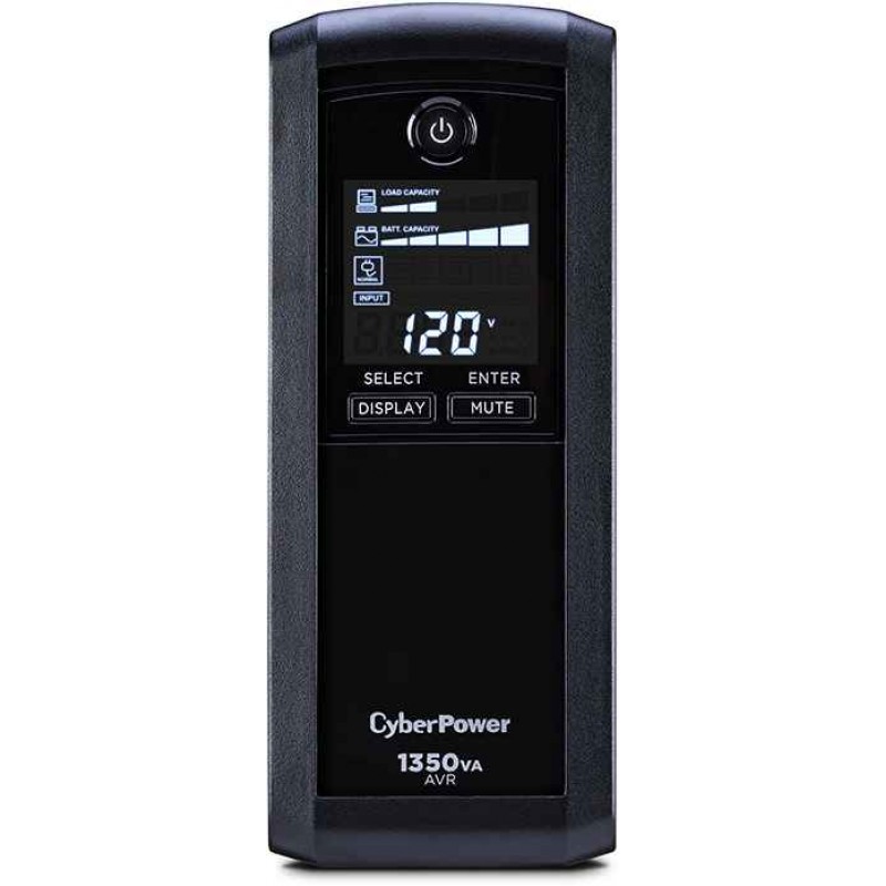 CyberPower CP1350AVRLCD LCD & AVR UPS System Intelligent LCD Series