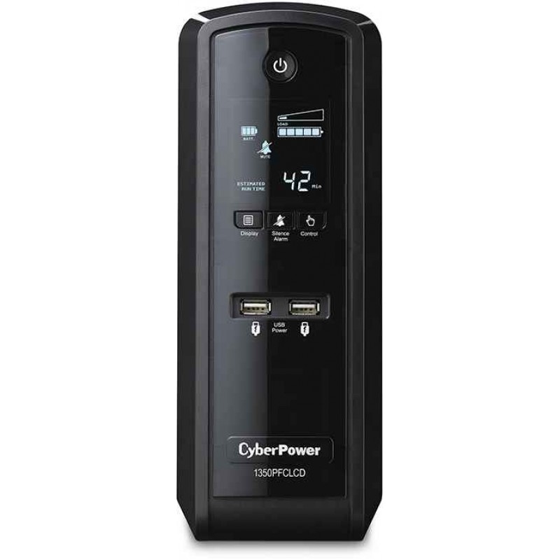CyberPower CP1350PFCLCD PFC Sinewave Series UPS System PFC Sinewave Series CyberPower CP1350PFCLCD PFC Sinewave Series UPS System PFC Sinewave Series