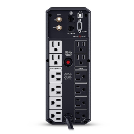 CyberPower Intelligent LCD UPS CP1500AVRLCD3 1500VA Mini-tower UPS 