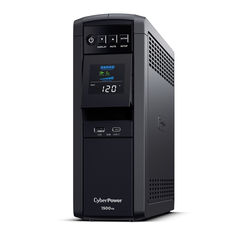 CyberPower CP1500PFCLCDTAA 10 Outlets Mini-Tower TAA-Compliant