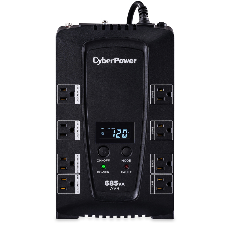CyberPower CP685AVRLCD LCD & AVR UPS System