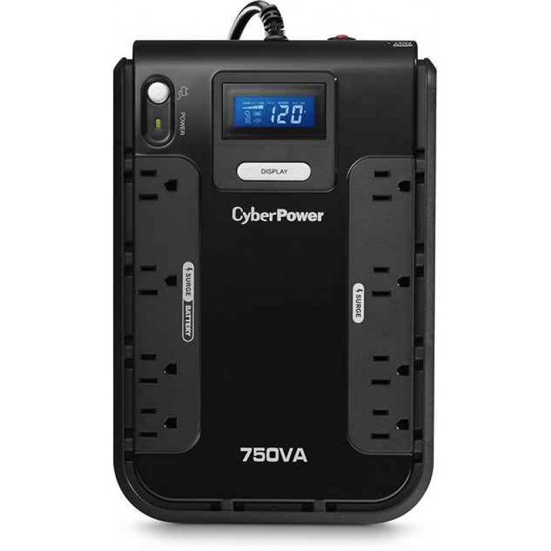 CyberPower CP750LCD LCD & AVR UPS System Intelligent LCD Series CyberPower CP750LCD LCD & AVR UPS System Intelligent LCD Series