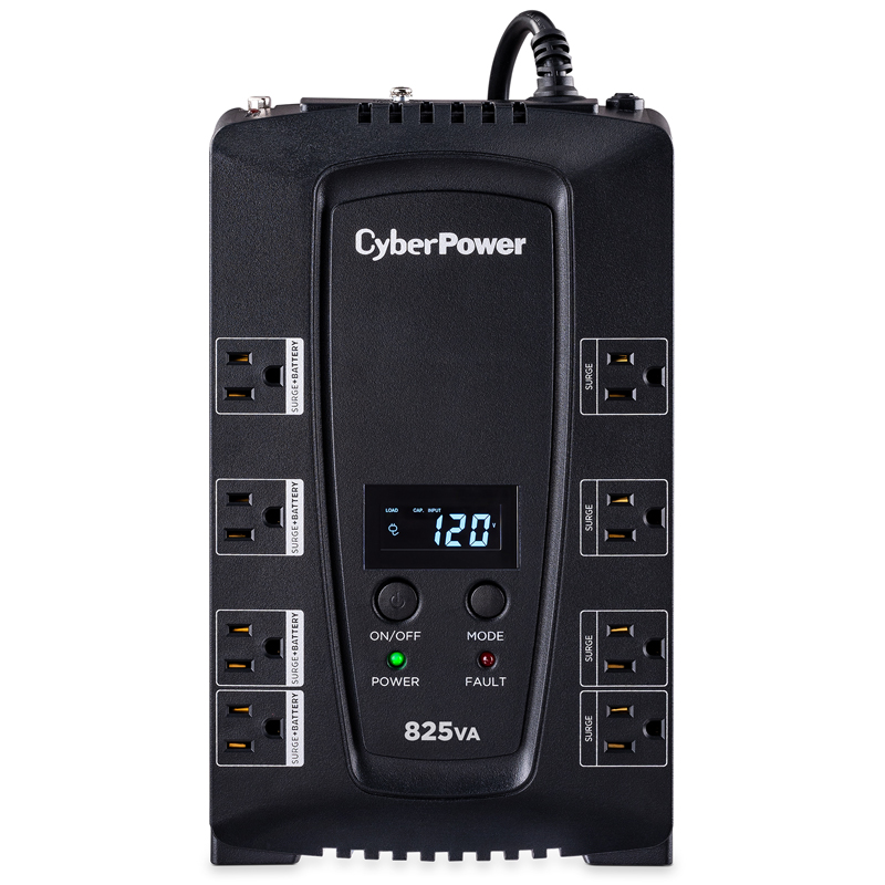 CyberPower CP825LCD Intelligent LCD UPS Intelligent LCD Series CyberPower CP825LCD Intelligent LCD UPS Intelligent LCD Series