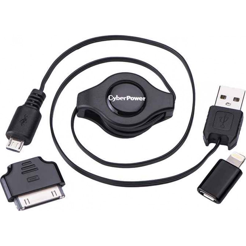 CyberPower CPU3RTAKT Apple Cable Kit USB Chargers
