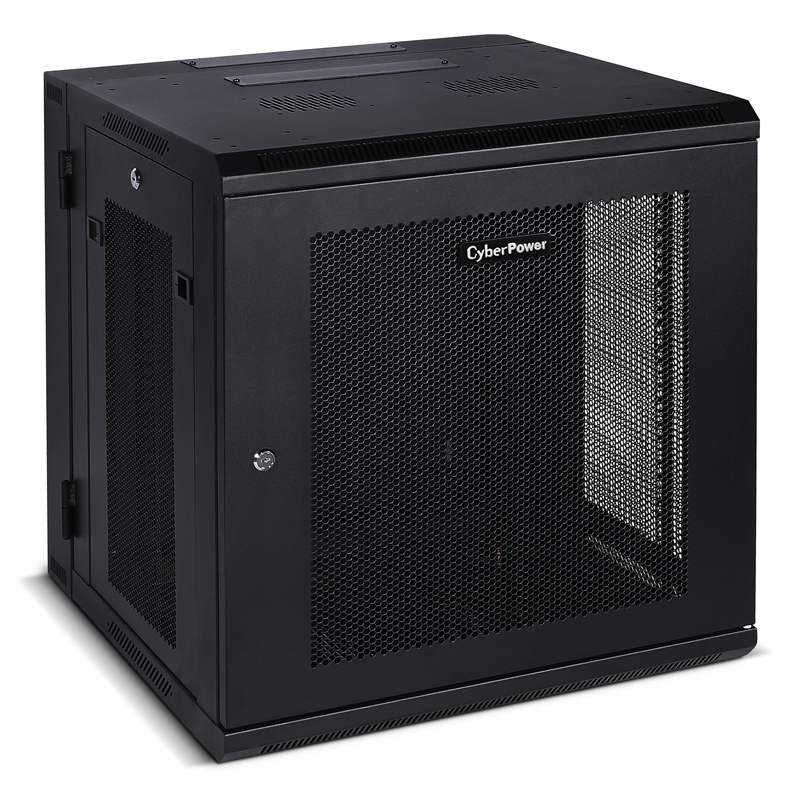 CyberPower CR12U51001 12U 19" Swing-out Wall Mount Enclosure Wall Mount CyberPower CR12U51001 12U 19" Swing-out Wall Mount Enclosure Wall Mount