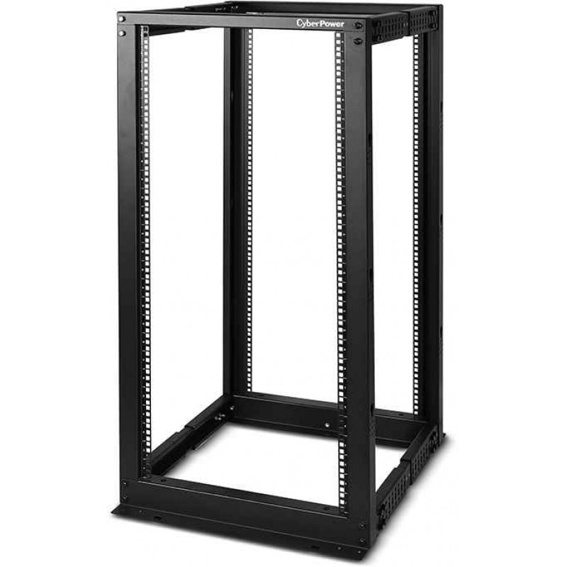 CyberPower CR25U40001 25U 19" 4-post Open Frame Rack Open Frame CyberPower CR25U40001 25U 19" 4-post Open Frame Rack Open Frame