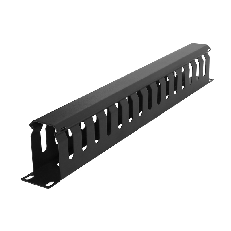 CyberPower CRA30002 19" 1U metal duct cable manager with cover Cable Management CyberPower CRA30002 19" 1U metal duct cable manager with cover Cable Management