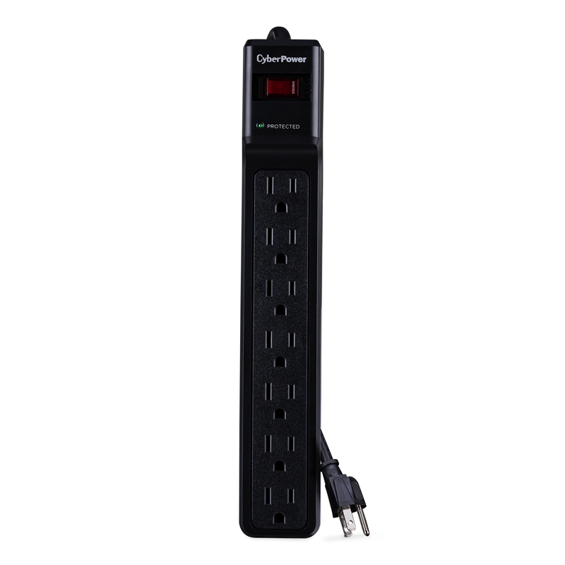 CyberPower CSB706 7-Outlet Surge Protector Essential Surge Protection CyberPower CSB706 7-Outlet Surge Protector Essential Surge Protection