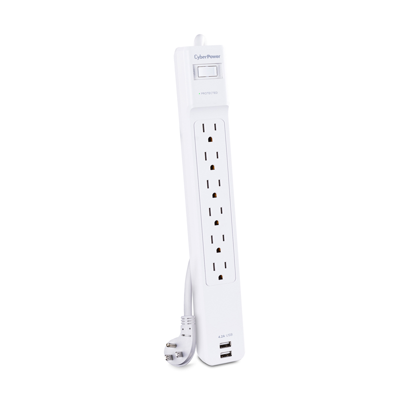 CyberPower CSP606U42A Professional Surge Protector