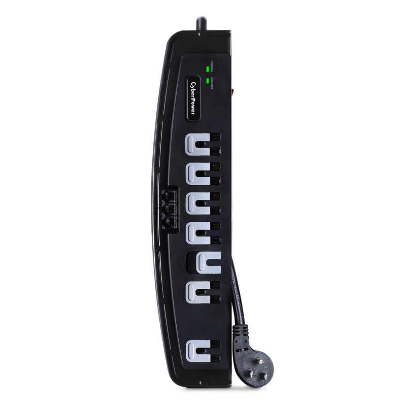 CyberPower CSP706T 7-Outlet Surge Protector Professional Surge Protection