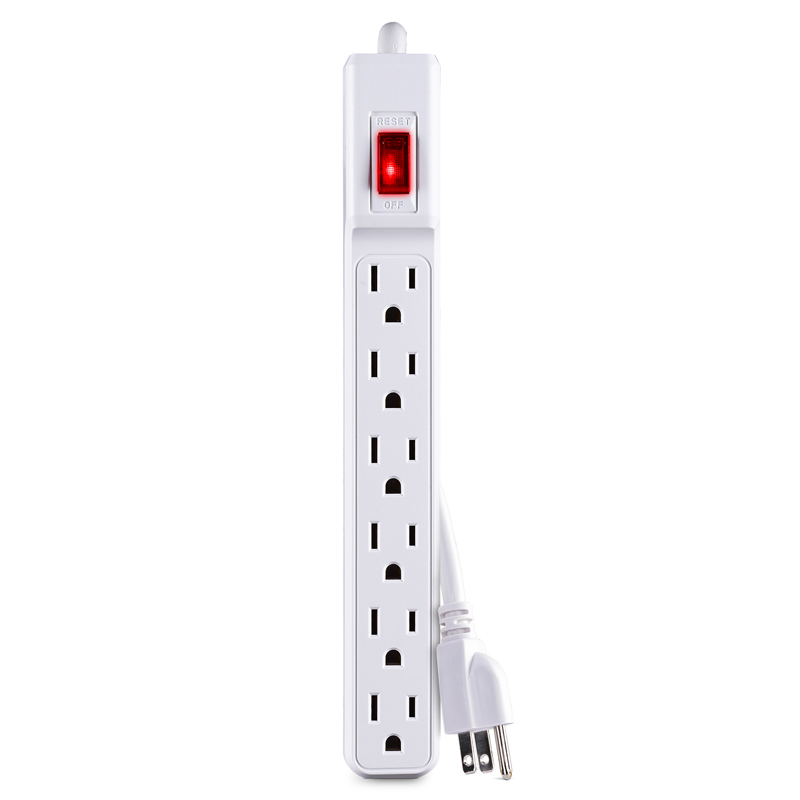 CyberPower GS60304 6-Outlets Power Strip 3ft Cord Power Strips CyberPower GS60304 6-Outlets Power Strip 3ft Cord Power Strips