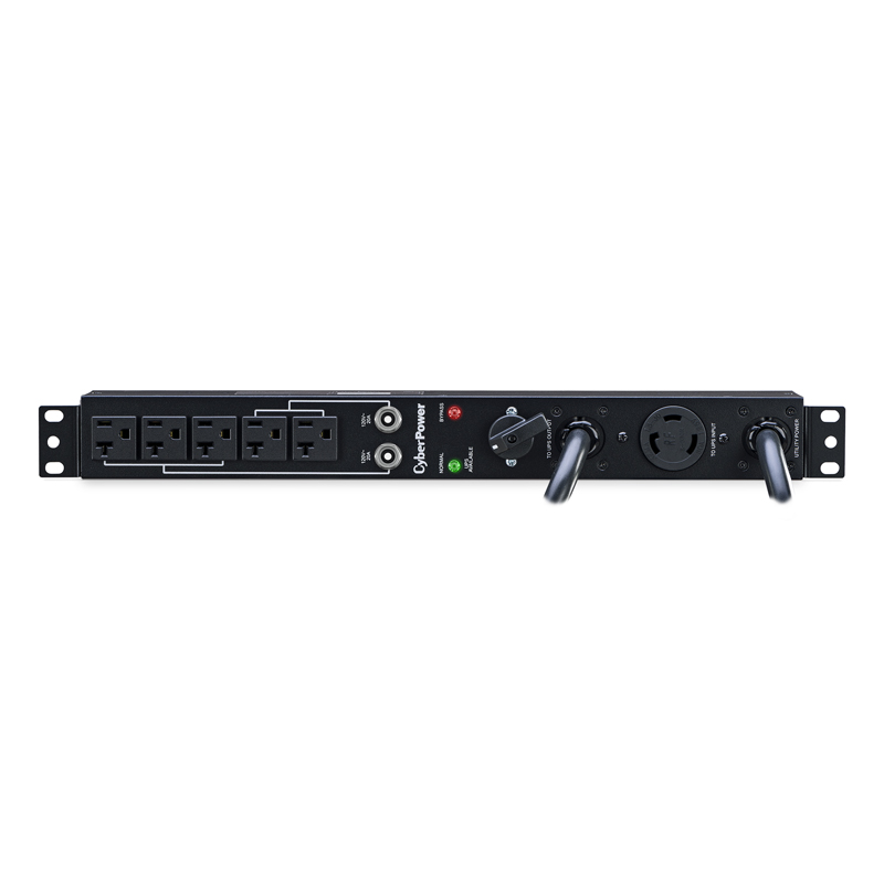 CyberPower MBP30A5 5-Outlets 1U Rackmount Maintenance Bypass Switch