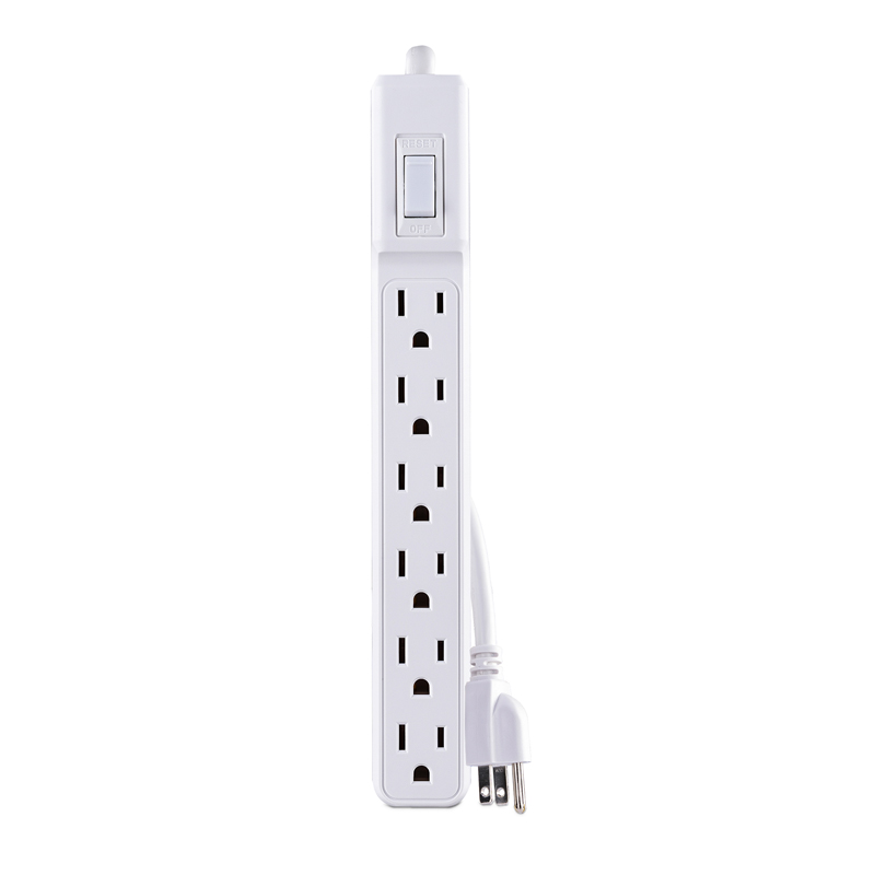 CyberPower MP1044NN 6-Outlets Power Strip 2ft Cord Power Strips CyberPower MP1044NN 6-Outlets Power Strip 2ft Cord Power Strips