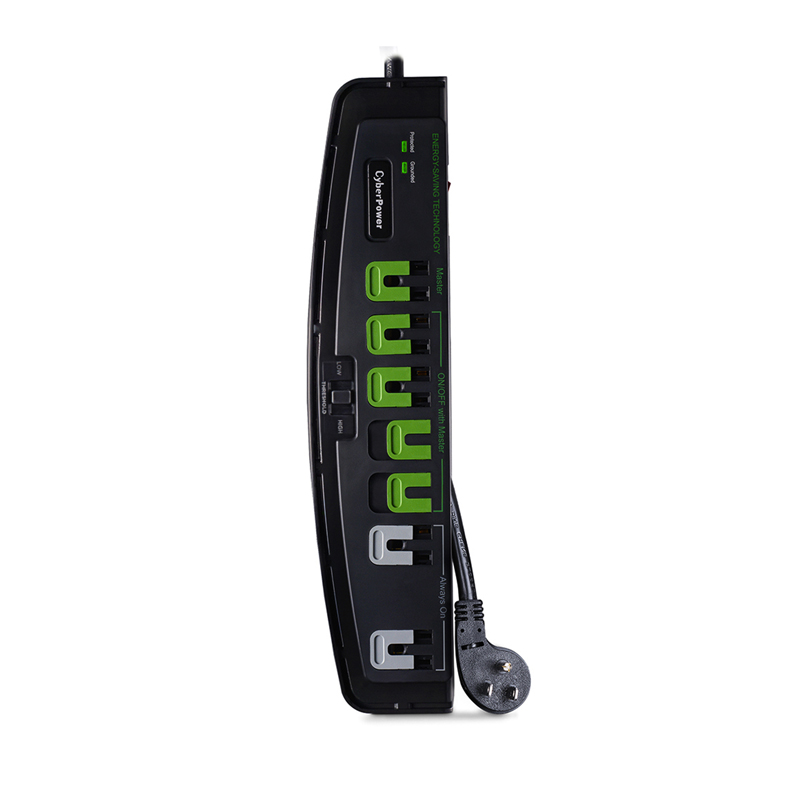 CyberPower P705G Energy-Saving Surge Protector Power Strip (7-Outlet)