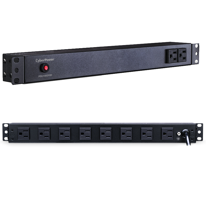 CyberPower PDU15B2F8R 1U RackMount (10 Outlet)