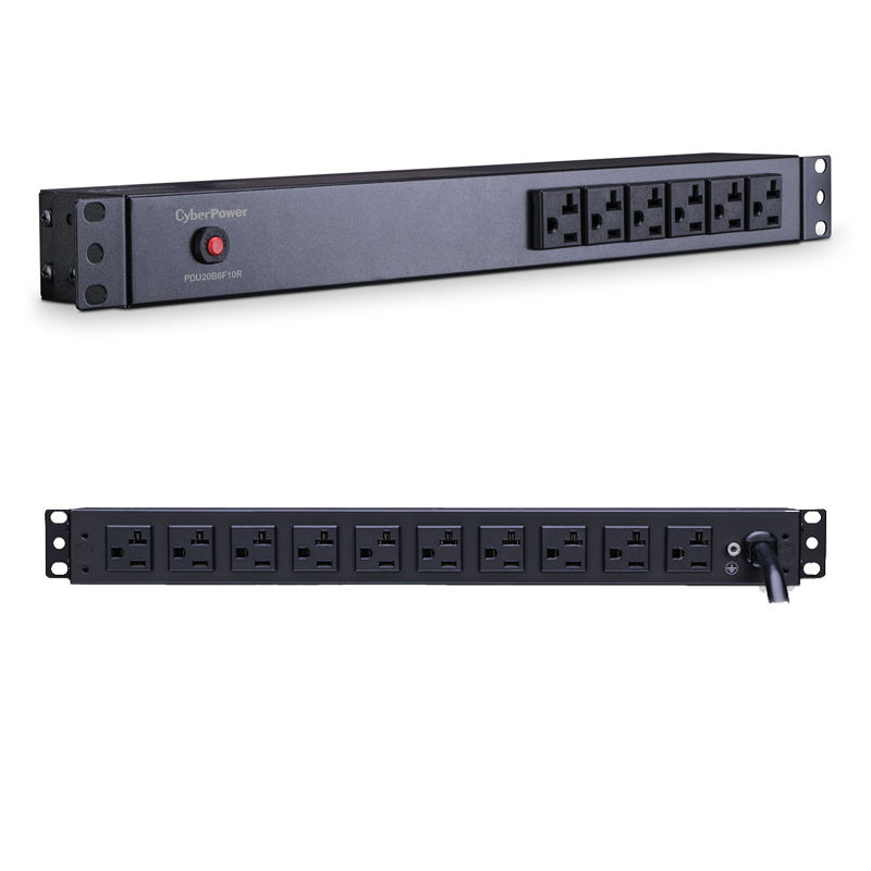 CyberPower PDU20B6F10R 1U RackMount (16 Outlet)