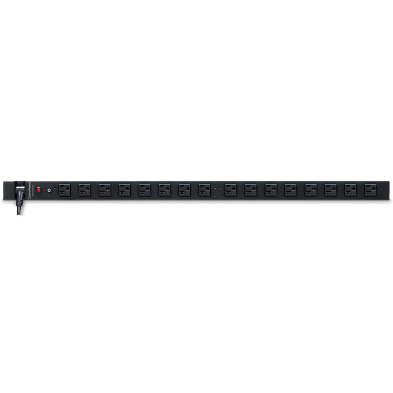 CyberPower PDU20BV16F 16-Outlets 1U Rackmount Basic Power Distribution Units CyberPower PDU20BV16F 16-Outlets 1U Rackmount Basic Power Distribution Units