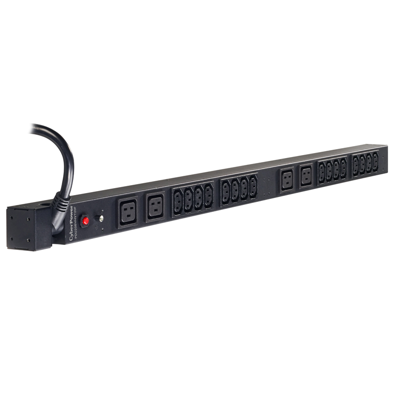 CyberPower PDU20BVHVT20F 20-Outlets 1U Rackmount Basic Power Distribution Units