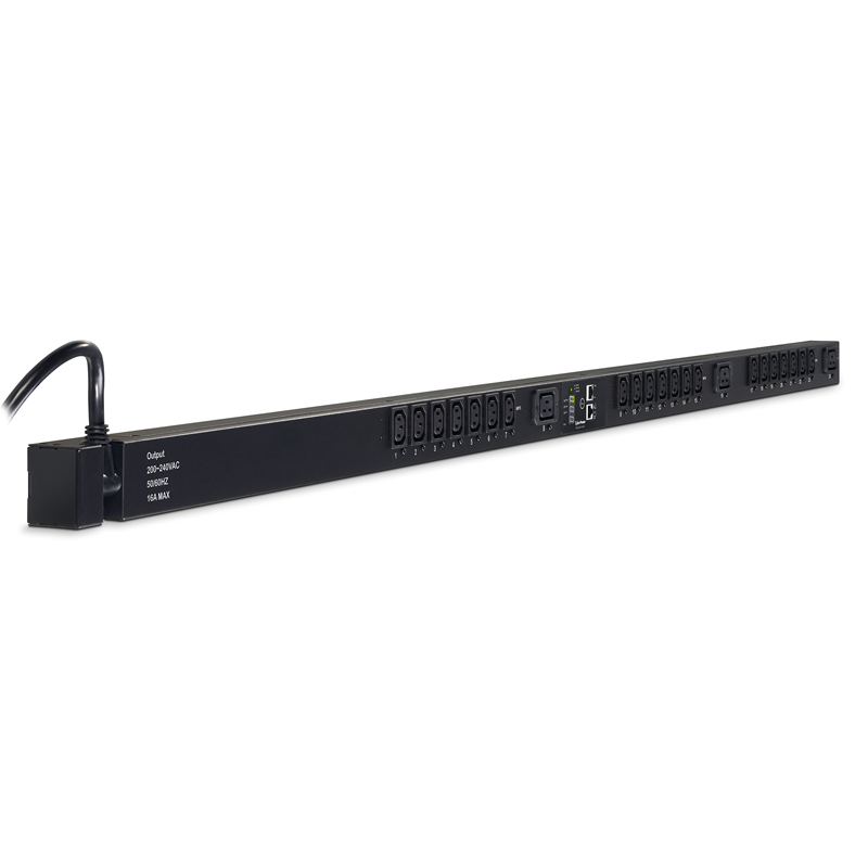 CyberPower PDU20MVHVT24FNET 24-Outlets 1U Rackmount Monitored