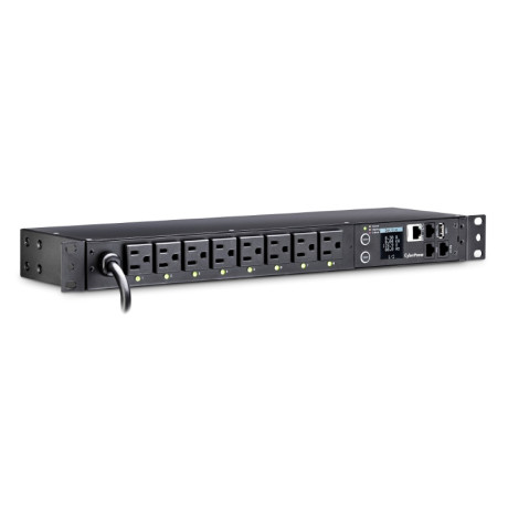 CyberPower PDU41001 8-Outlets 1U Rackmount Switched