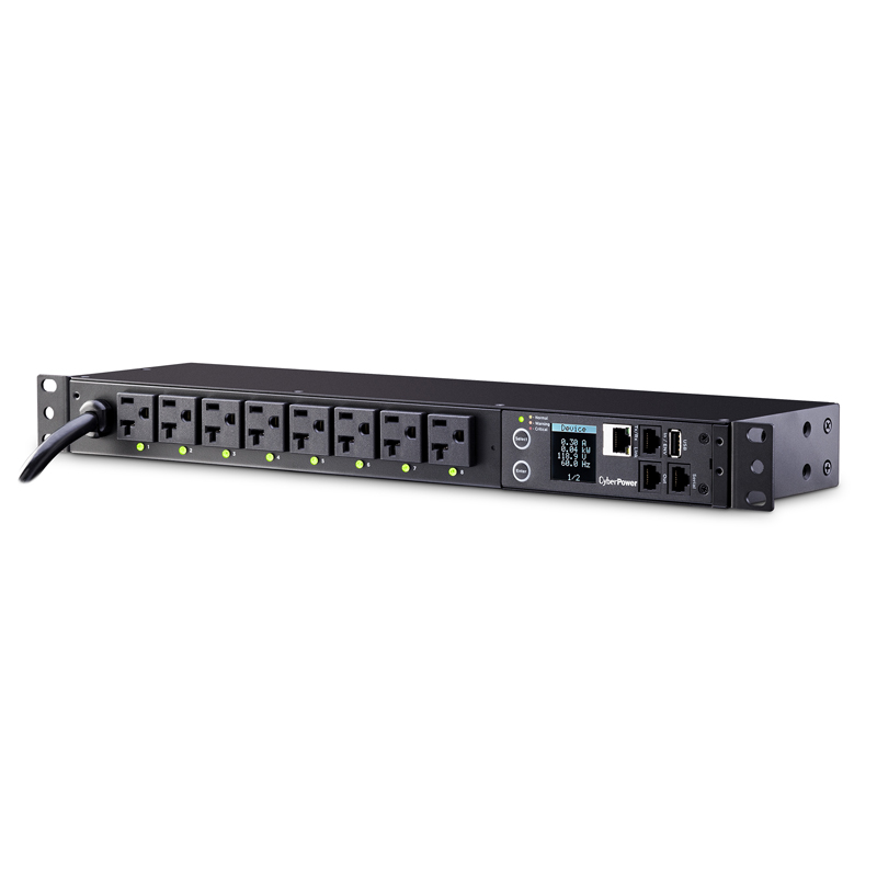 CyberPower PDU41002 8-Outlets 1U Rackmount Switched CyberPower PDU41002 8-Outlets 1U Rackmount Switched