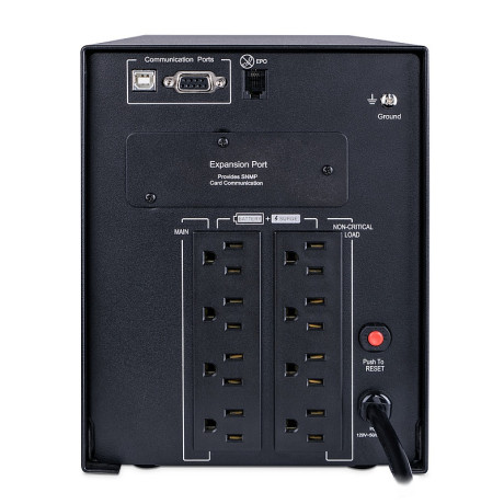 CyberPower PR1000LCD Smart App Sinewave Tower Series UPS System Smart App Sinewave Tower Series