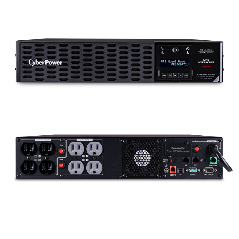 CyberPower PR1000RT2U Smart App Sinewave Series UPS System Smart App Sinewave Series CyberPower PR1000RT2U Smart App Sinewave Series UPS System Smart App Sinewave Series