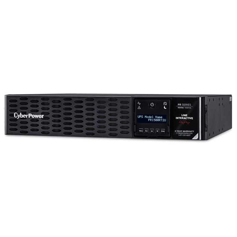 CyberPower PR1500RT2UN Smart App Sinewave Rack/Tower Convertible UPS Smart App Online Series CyberPower PR1500RT2UN Smart App Sinewave Rack/Tower Convertible UPS Smart App Online Series