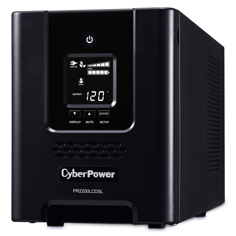 CyberPower PR2200LCDSL Smart App Sinewave Tower Series UPS System Smart App Sinewave Tower Series