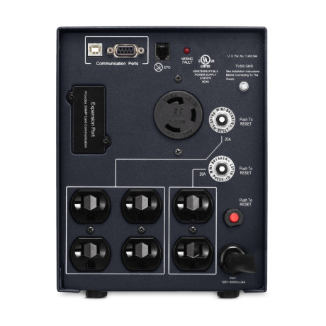 CyberPower PR3000LCDSL Smart App Sinewave Tower Series UPS System Smart App Sinewave Tower Series