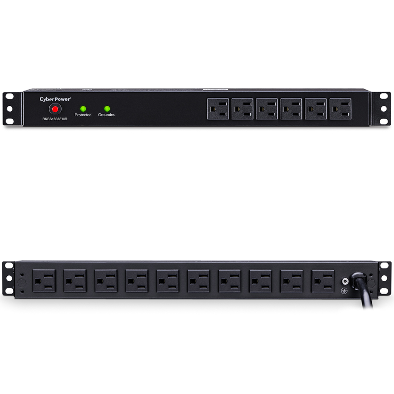 CyberPower RKBS15S6F10R 16-Outlet Surge Suppressor Rackbars