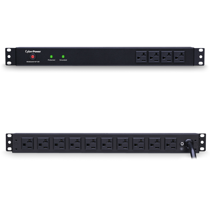 CyberPower RKBS20ST4F10R 14-Outlet Surge Suppressor Rackbars
