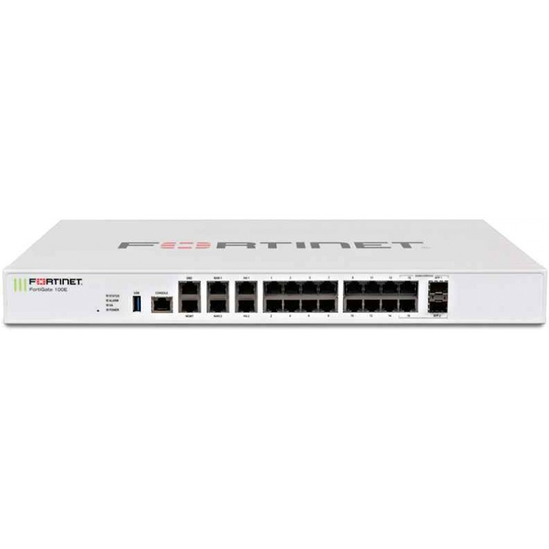 FortiGate 100E Hardware With 24x7 FortiCare & FortiGuard Unified Threat Protection (3 Years)