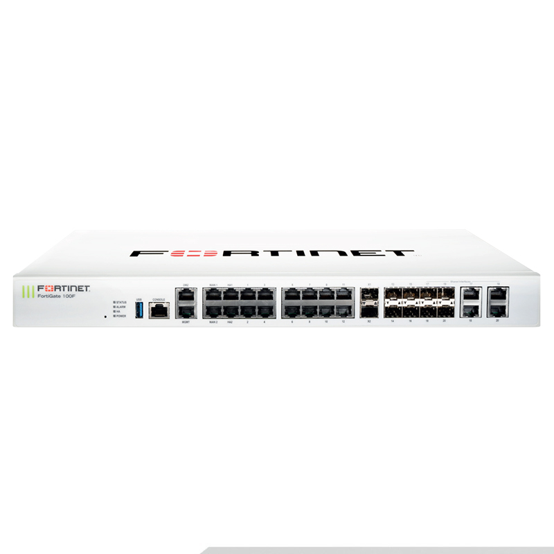 FortiGate 100F Hardware Appliance