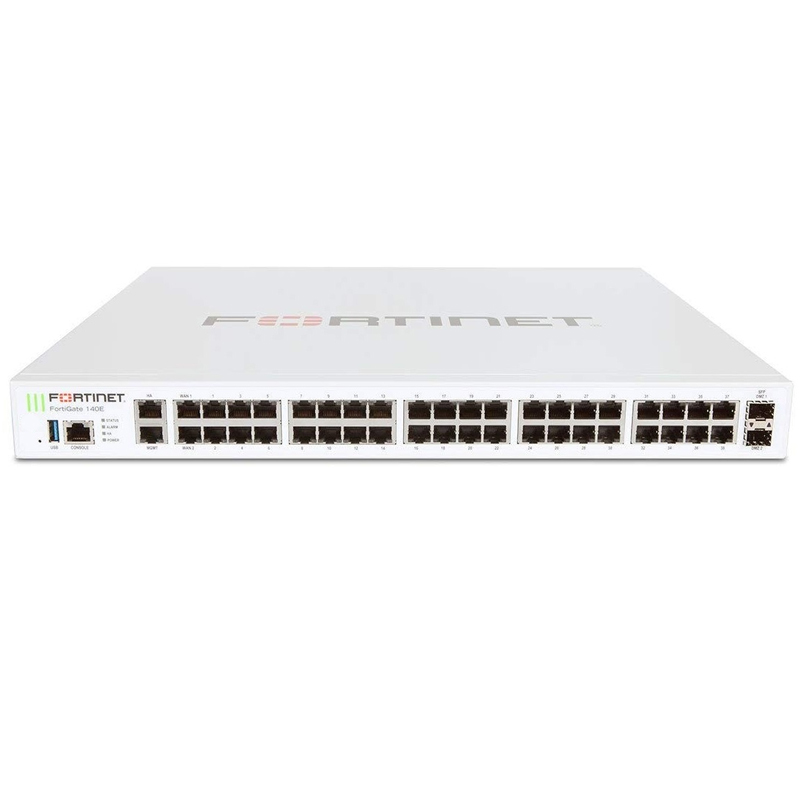 FortiGate 140E-POE Hardware With 24x7 FortiCare & FortiGuard Enterprise Protection (3 Years) Appliances