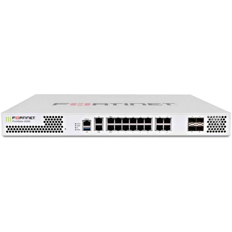 FortiGate 200E Hardware With 24x7 FortiCare & FortiGuard Unified Threat Protection (5 Years)