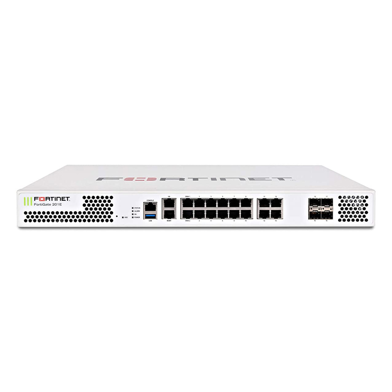 FortiGate 201E Hardware With 24x7 FortiCare & FortiGuard Enterprise Protection (3 Years) Appliances FortiGate 201E Hardware With 24x7 FortiCare & FortiGuard Enterprise Protection (3 Years) Appliances