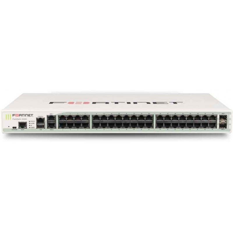 FortiGate 240D-POE Hardware With 24x7 FortiCare & FortiGuard Unified Threat Protection (3 Years)