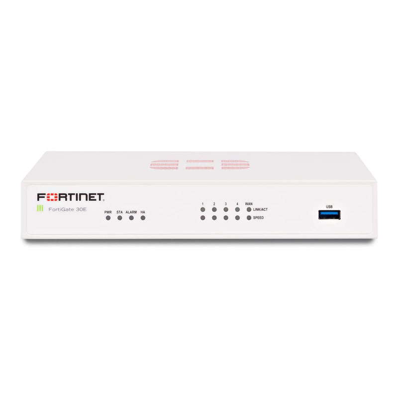 FortiGate 30E-3G4G-GBL Hardware With 24x7 FortiCare & FortiGuard Enterprise Protection (1 Year) Appliances