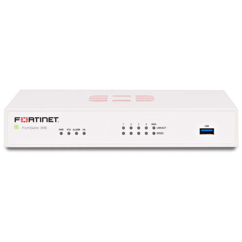 FortiGate 30E-3G4G-GBL Hardware With 24x7 FortiCare & FortiGuard Enterprise Protection (3 Years)