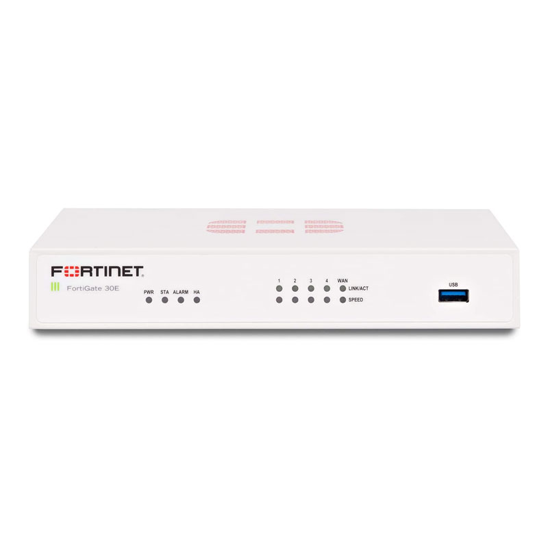 FortiGate 30E-3G4G-GBL Hardware With 24x7 FortiCare & FortiGuard Enterprise Protection (5 Years)