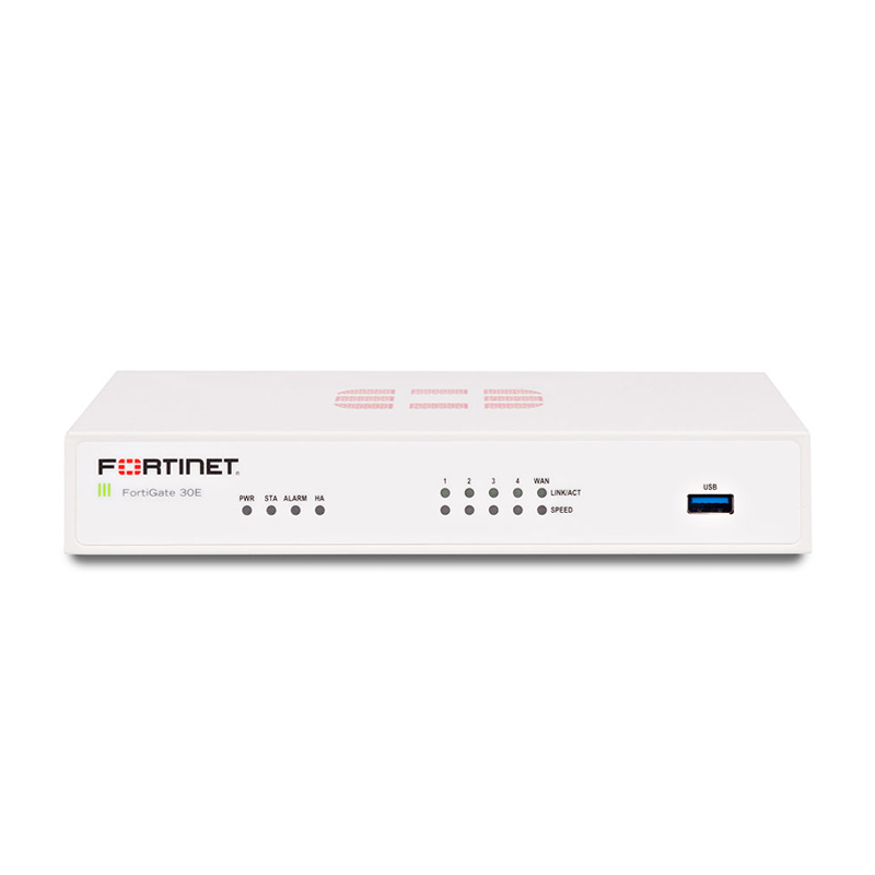 FortiGate 30E-3G4G-GBL Hardware With ASE FortiCare & FortiGuard 360 Protection (5 Years)